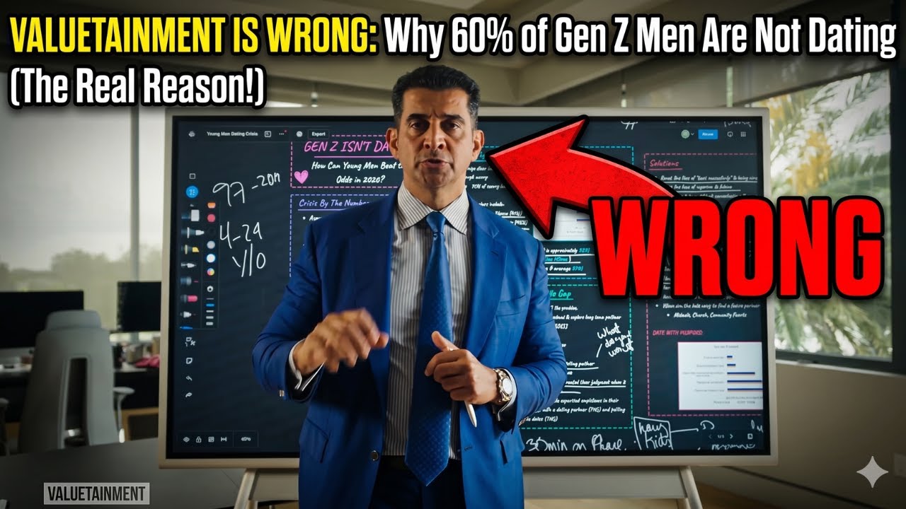 Valuetainment is WRONG: The Real Reason 60% of Gen Z Men Are Not Dating  | IWAM Ep. 934