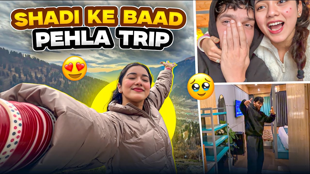 Finally back on YouTube🥹 I Shadi Ke Bad Pehla Vlog ❤️ I Nishika Mehta
