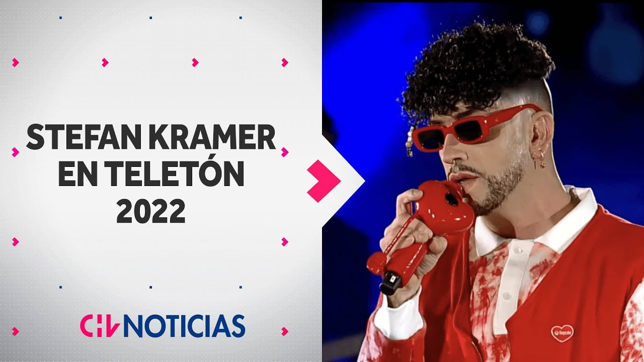STEFAN KRAMER imit&oacute; a Bad Bunny en el cierre de Telet&oacute;n 2022 | Rutina Completa - CHV Noticias