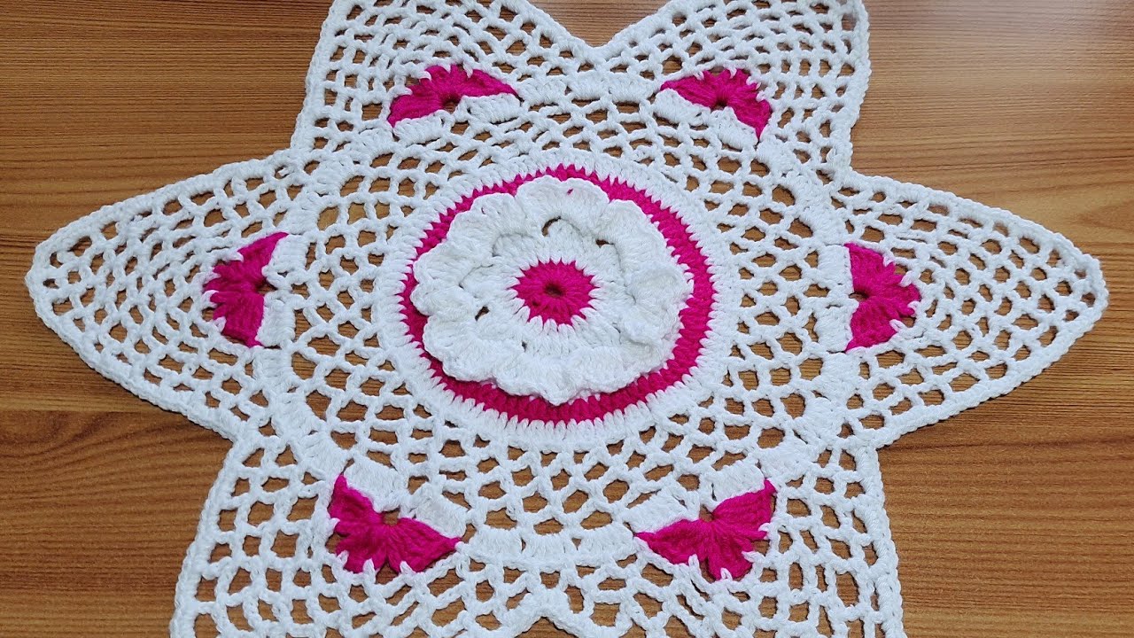 Thalposh, Very Easy Crochet Thalposh, Woolen rumal, crosia  design Thalposh @SantoshAllArt