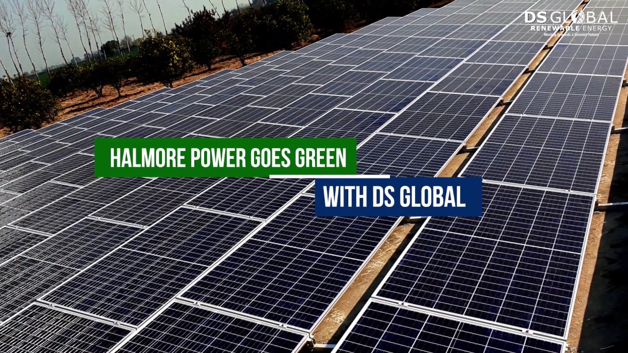 Halmore Power Goes Solar with DS Global