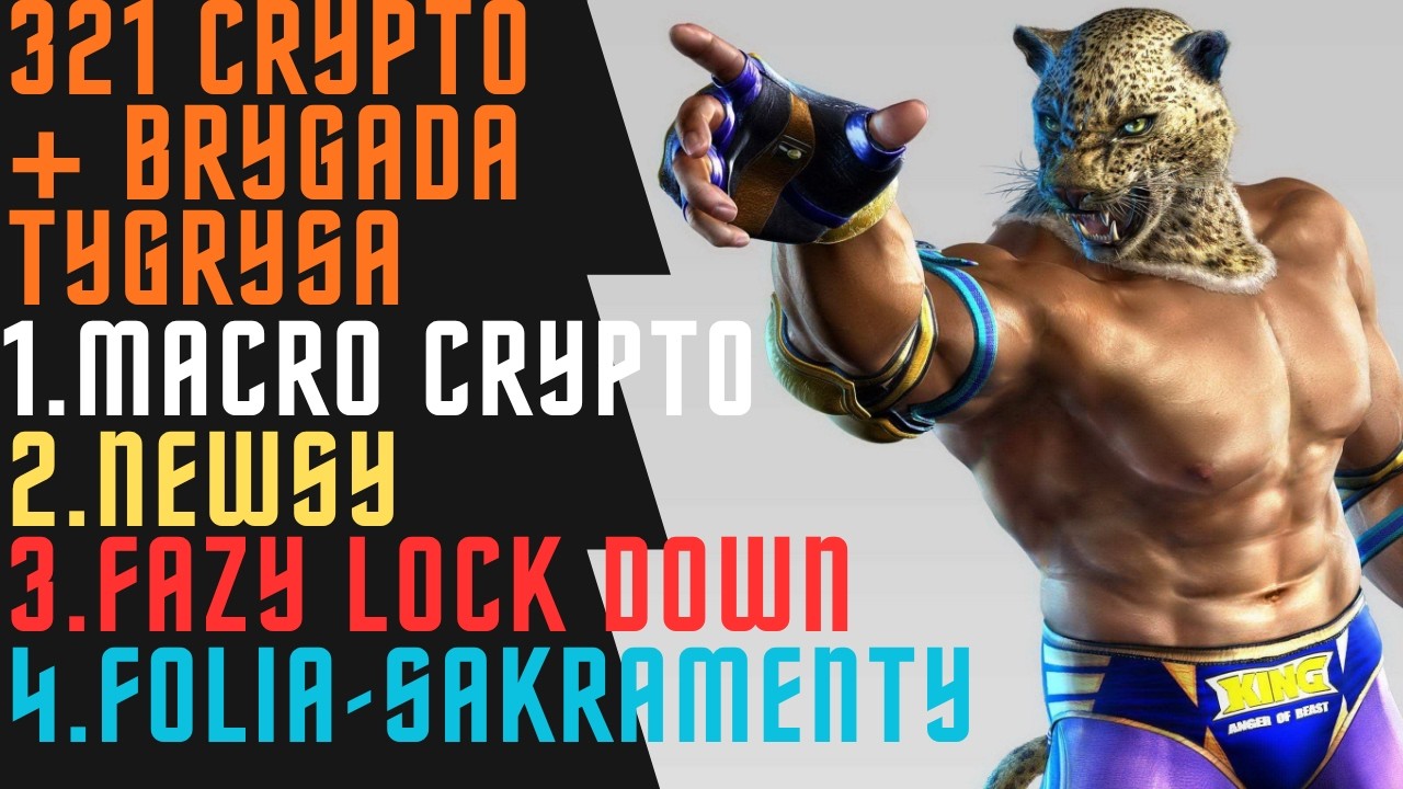 LIVE 321 CRYPTO. GRUBE TEMATY lista na początku. Krypto MACRO- KRACH - SAKRAMENTY