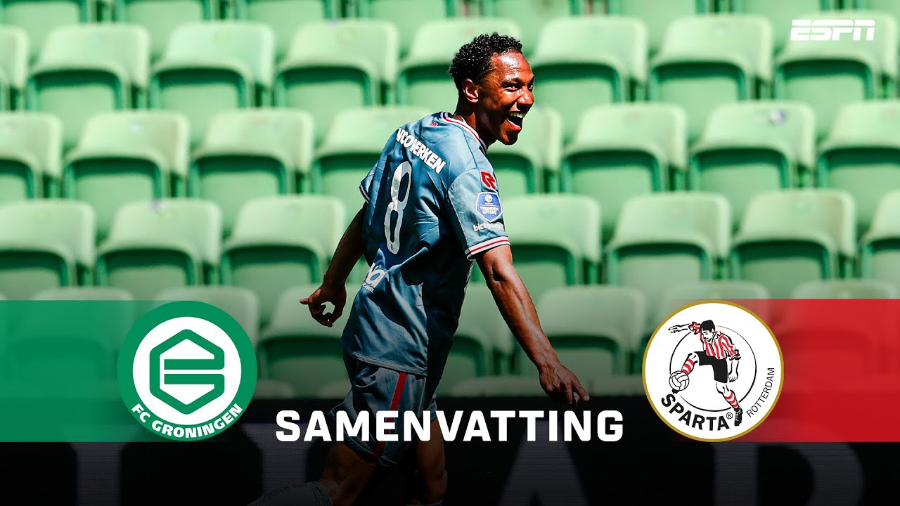💥 HEERLIJKE VRIJE TRAP van Jonathan DE GUZMAN 🎯 | Samenvatting FC Groningen - Sparta Rotterdam
