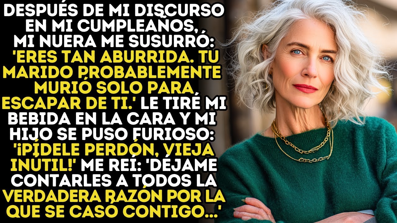 Mi Hijo Me Obligó A Pedirle Perdón A Su Esposa, Pero Mis Palabras Lo Destruyeron Todo…