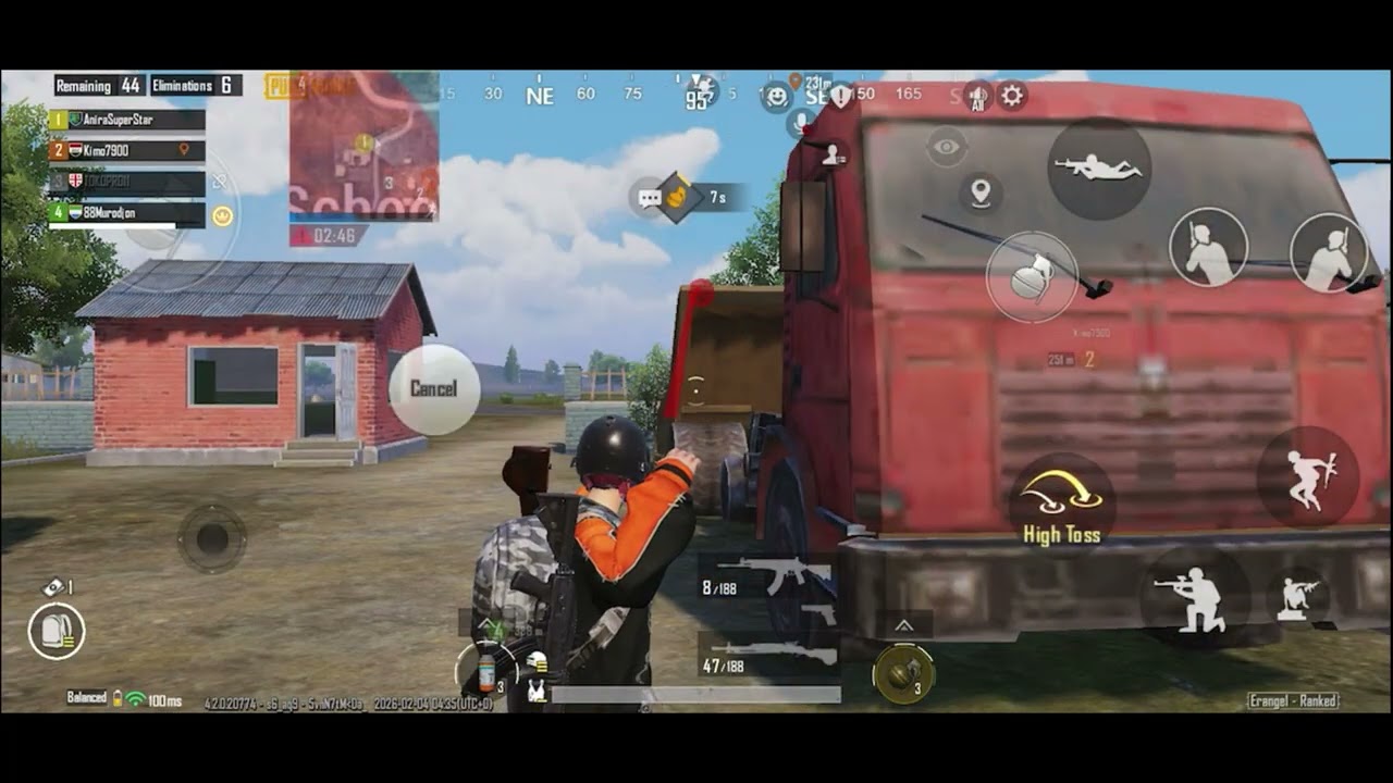 Luck or Skill? INSANE School Drop in PUBG Mobile!