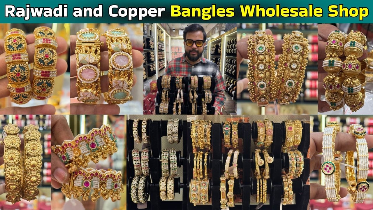 Biggest Rajwadi Bangles Collection | Copper AD Designs for Sellers Only | Premium with Best Price