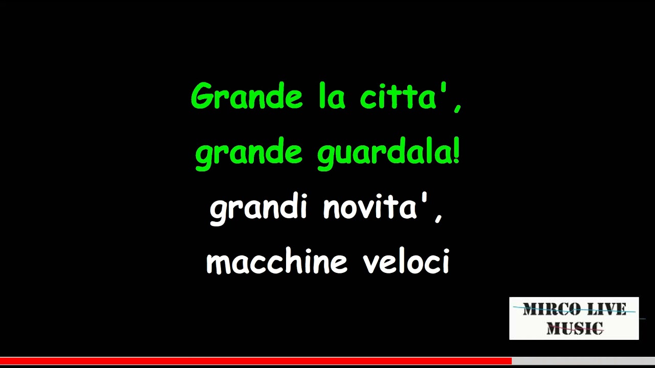 VASCO ROSSI : VIVERE UNA FAVOLA ( KARAOKE VERSIONE LIVE MODENA PARK )