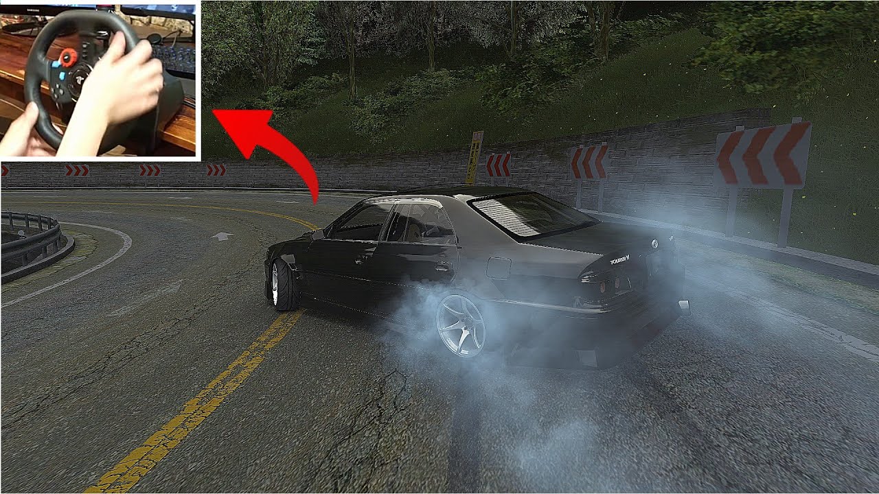 JZX100 Touge Attack | Uphill Drift Run in Assetto Corsa [G29 Gameplay]