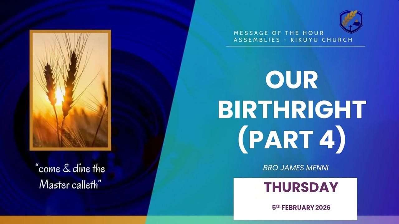 Thursday Fellowship | 5th February 2026