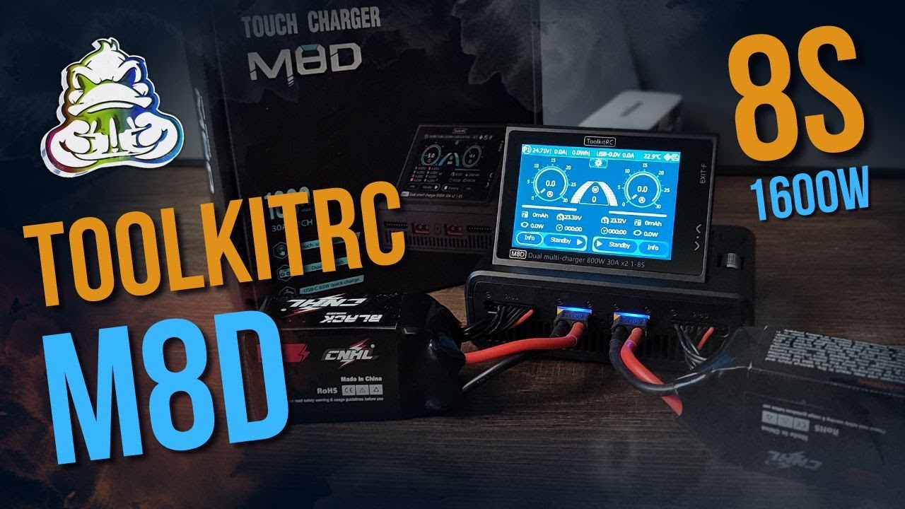Зарядний пристрій ToolkitRC M8D