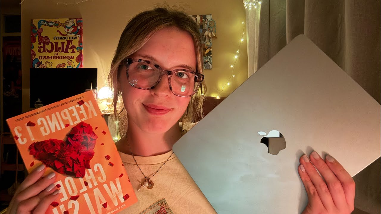 ASMR Haul🍎💛home,books,beauty