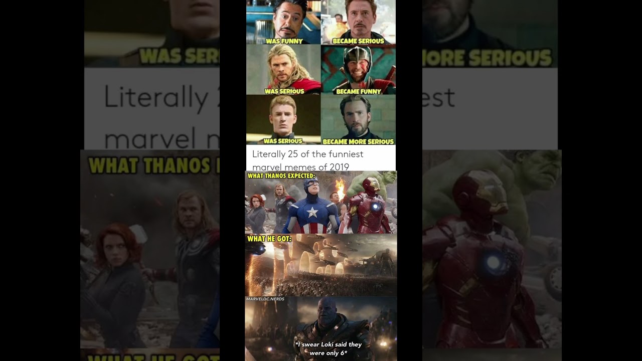 Marvel Characters Then vs Now 😂 | Thanos Got More Than He Expected