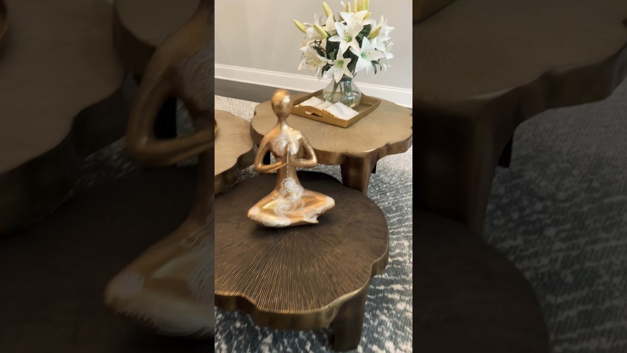 My formal living room decor #homedecor #livingroom #decor #formal #tabledecor #trendingvideos #trend