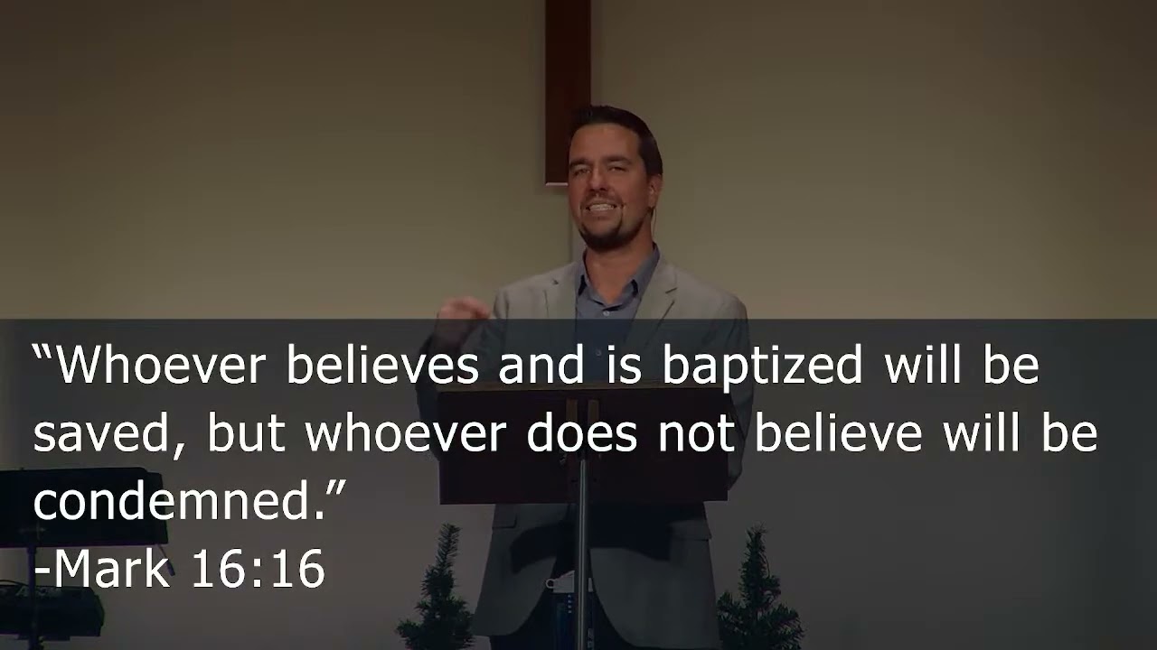 Christian Baptism (The Light Has Come Series: 2) Pastor Brad Stolman - John 
