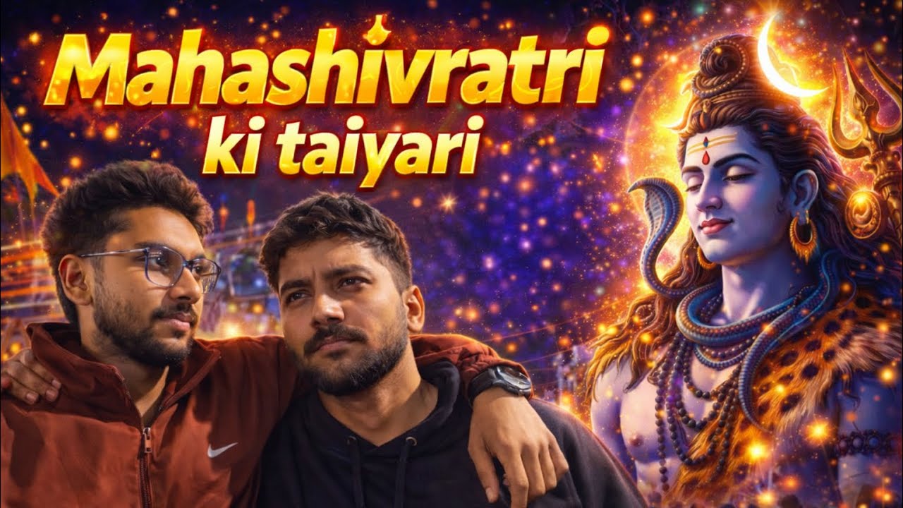 Mahashivratri ki taiyari🤩| #adhoorasafar #mahadev 