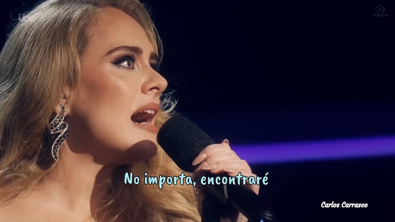 Someone Like You - Adele - subespa&ntilde;ol 2021 in live