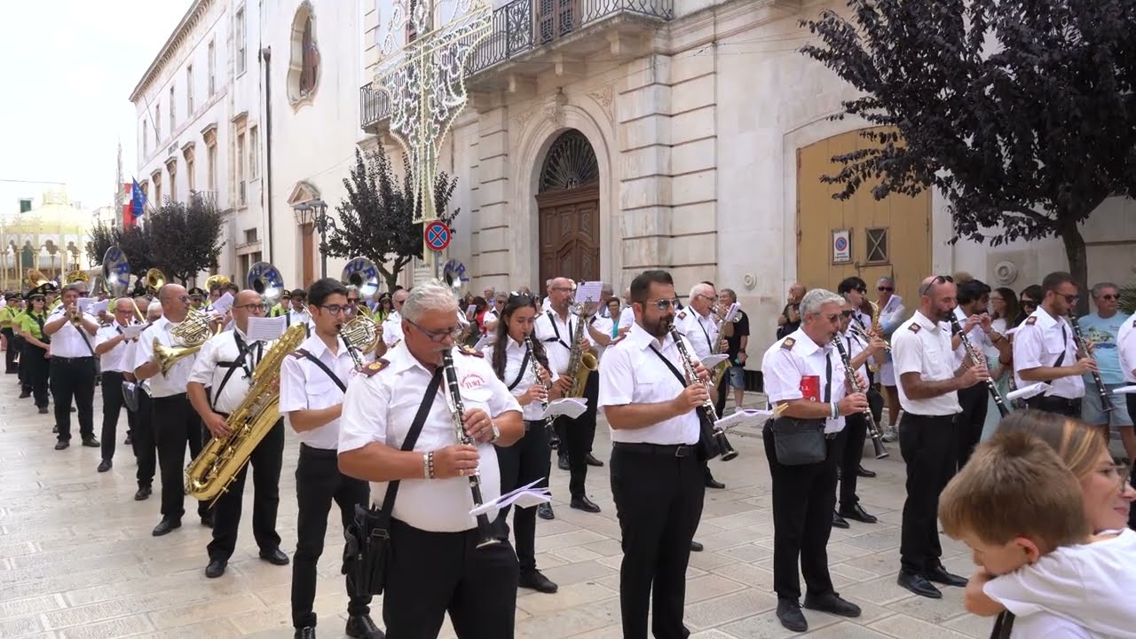Banda di Turi  - Marcia A tubo - Processione di Sant'Oronzo a Turi - 26/8/25
