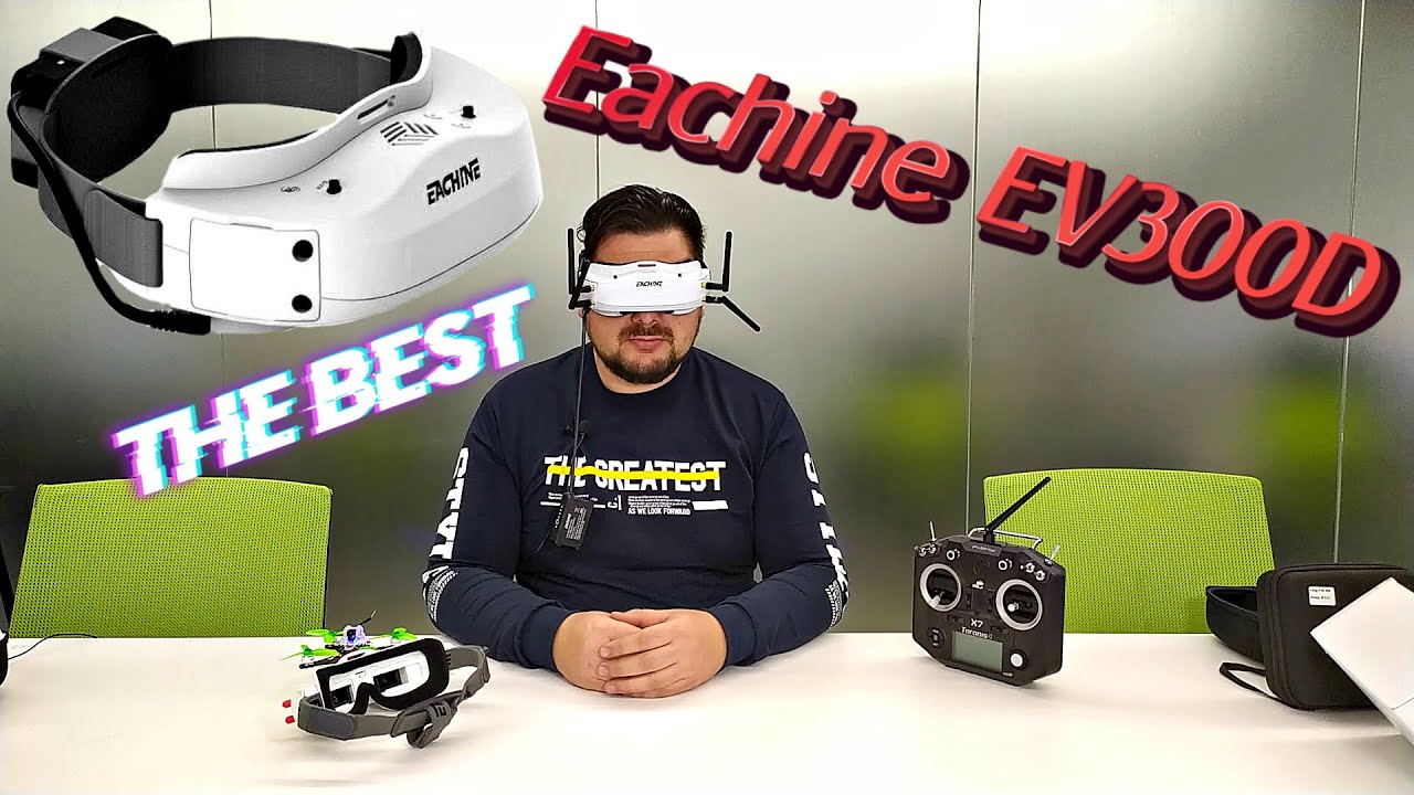 Eachine EV300D - Лучшие и самые комфортные очки на сегодня?