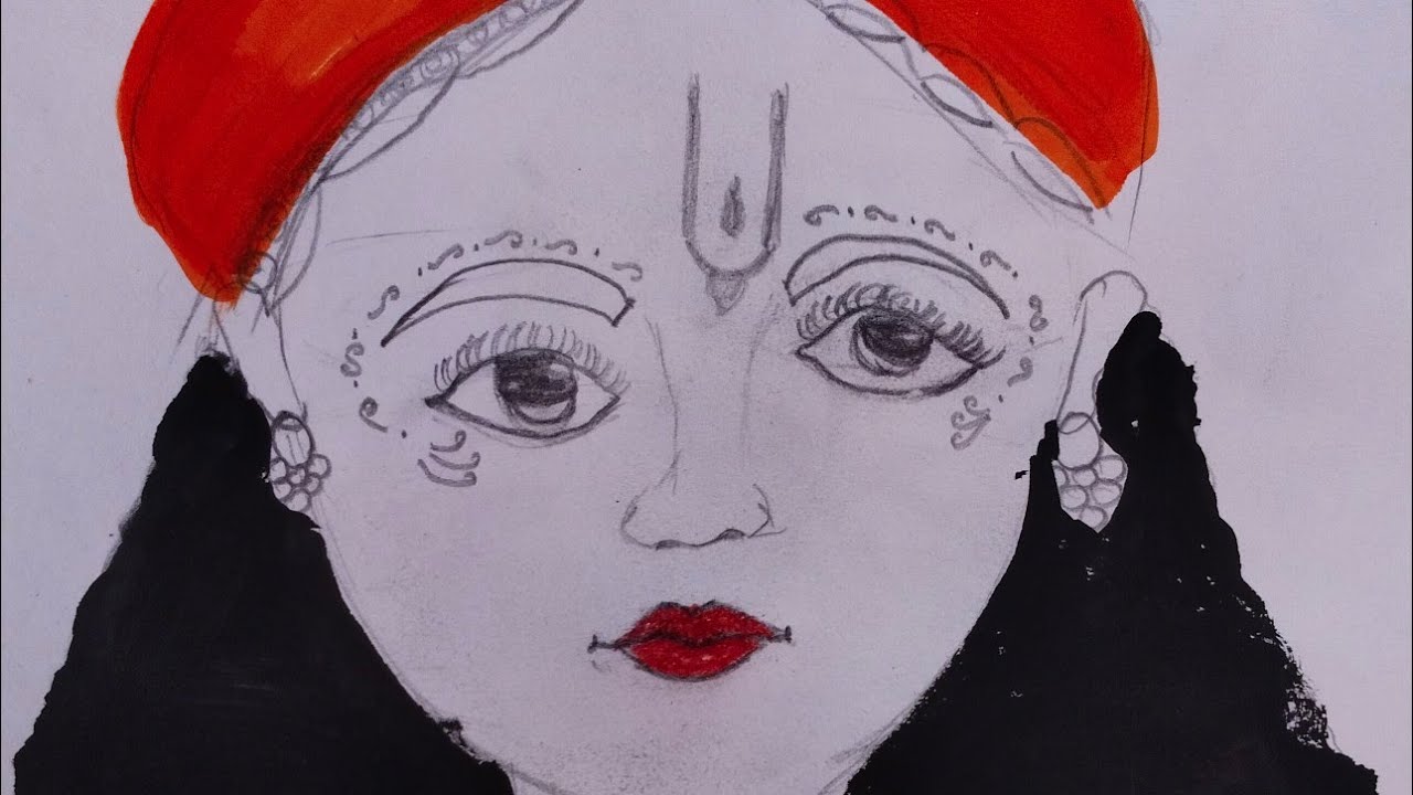 Shivanii006 is live! Drawing kanha ji