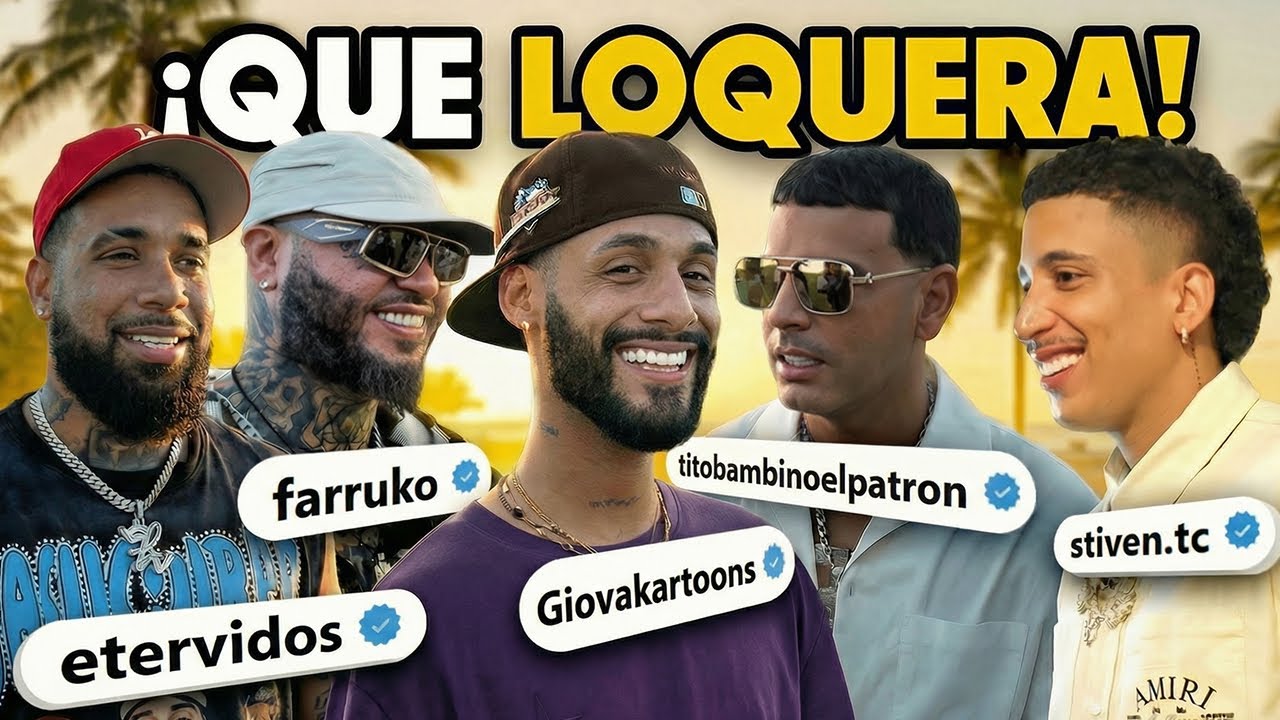 QUE VASILON CON TITO EL BAMBINO, FARRUKO, MR STIVEN Y ETERVIDOS 