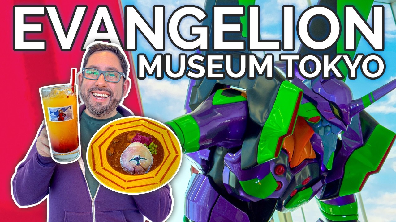 This Evangelion Exhibit in Tokyo is a MUST VISIT! (Original Anime Art)
