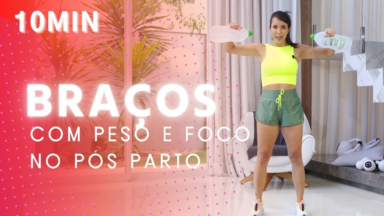 Treino de BRAÇOS com PESO para ACABAR com o GORDINHO! - Carol Borba