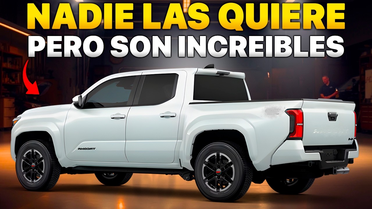 3 PICKUPS BARATAS que TODOS IGNORAN, pero son una MINA DE ORO en el Mercado