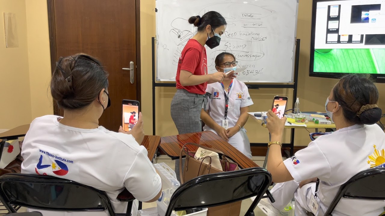 How to get a vital check part 1 by Ms.EF / @FILIPINO INSTITUTE DUBAI, UAE