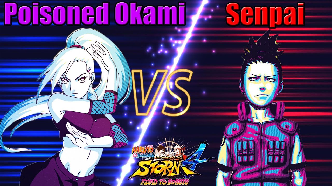 2 Close Matches Vs Senpai - Naruto Storm 4 [PC] Ver.1.09 60FPS