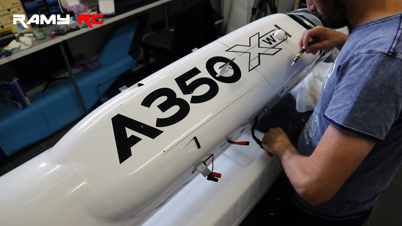 Preparing my Airbus A350 for the Airliner Meeting 2021