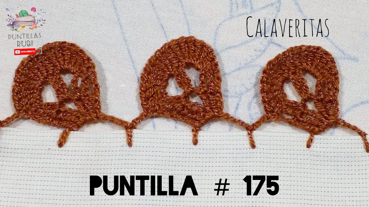 Puntillas Rubi  # 175 calaveritas