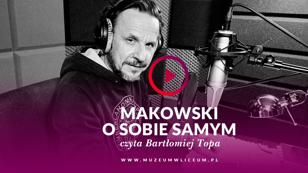 ♫ Bartłomiej Topa jako Tadeusz Makowski w projekcie Muzeum w Liceum - posłuchaj!