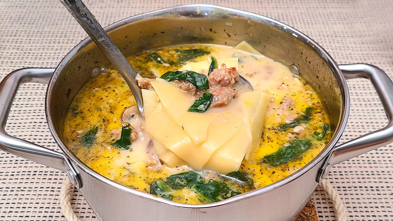 Как сделать рецепт здорового итальянского супа таким простым, вкусные рецепты супа