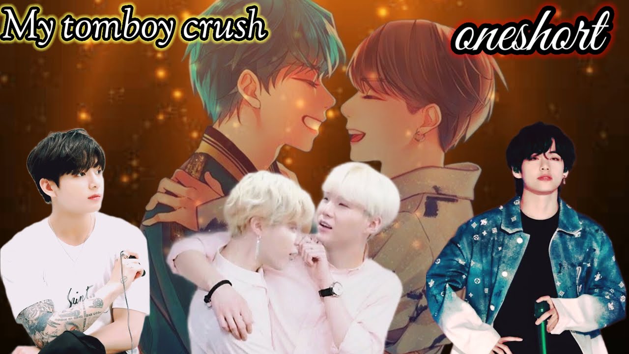(*requested*)My Tomboy crush❤️taekook and yoonmin onshort  💕#taekook #yoonmin @Moonlightmuse143