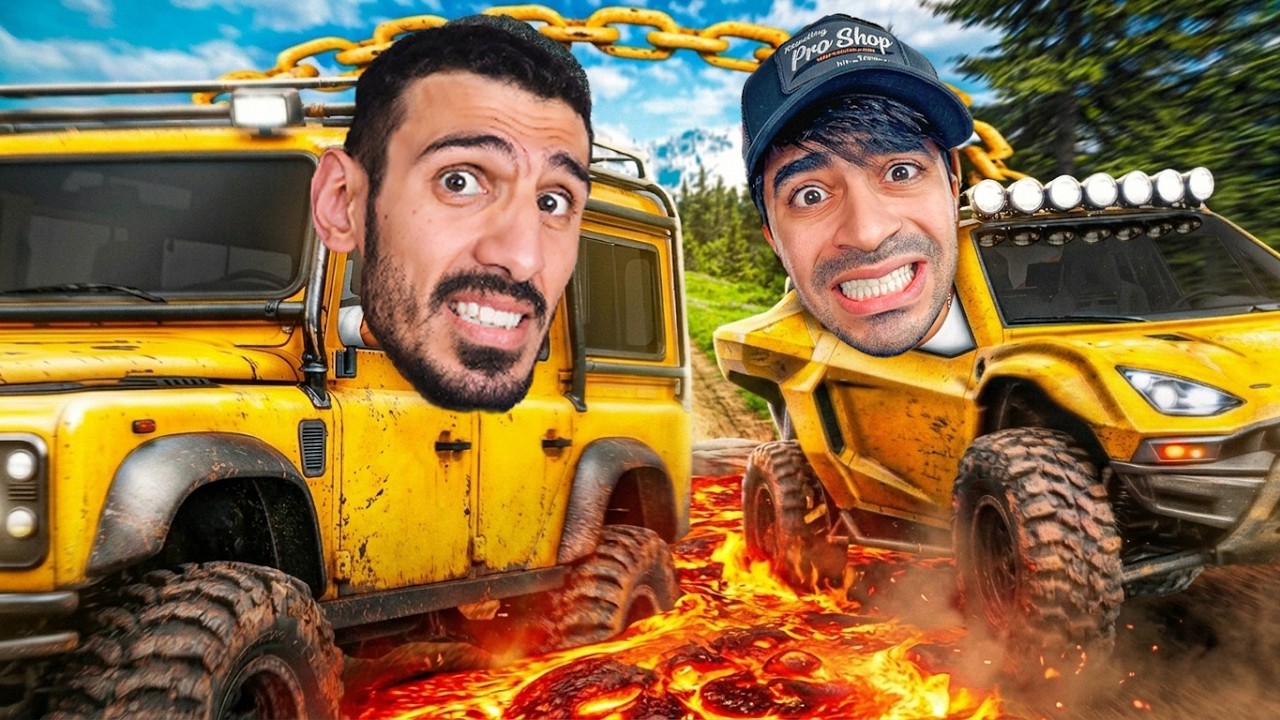 مربوطين مع بعض! اختبار الصداقة مع سيد | Chained Wheels