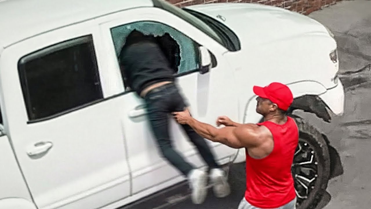 When Carjackers Mess With The Wrong Driver