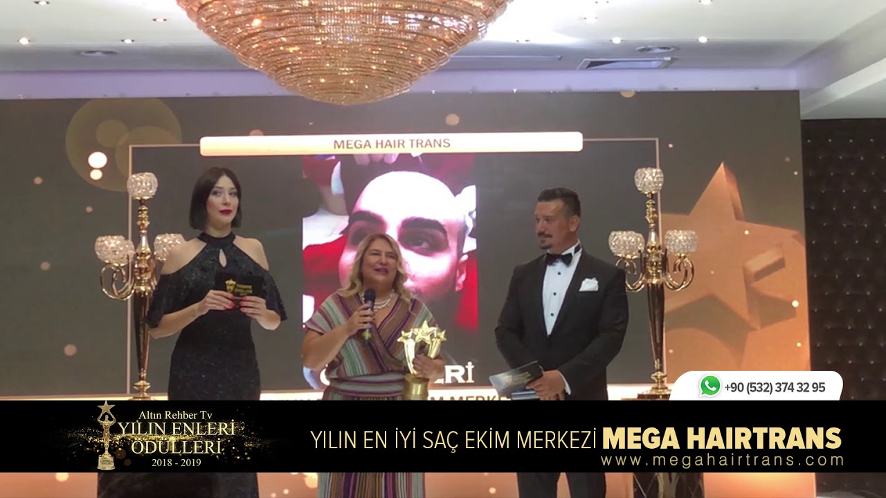 TÜRKİYE ÖDÜLLERİ 2018 Yılın En İyi Saç Ekim Merkezi MEGA HAIRTRANS