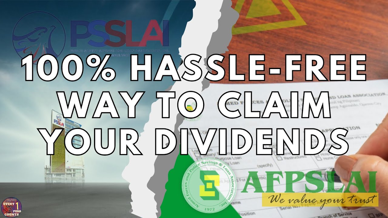 Pinaka SMOOTH at HASSLE FREE na PAGWITHDRAW ng TUBO o DIVIDENDS ng CAPCON AFPSLAI & PSSLAI