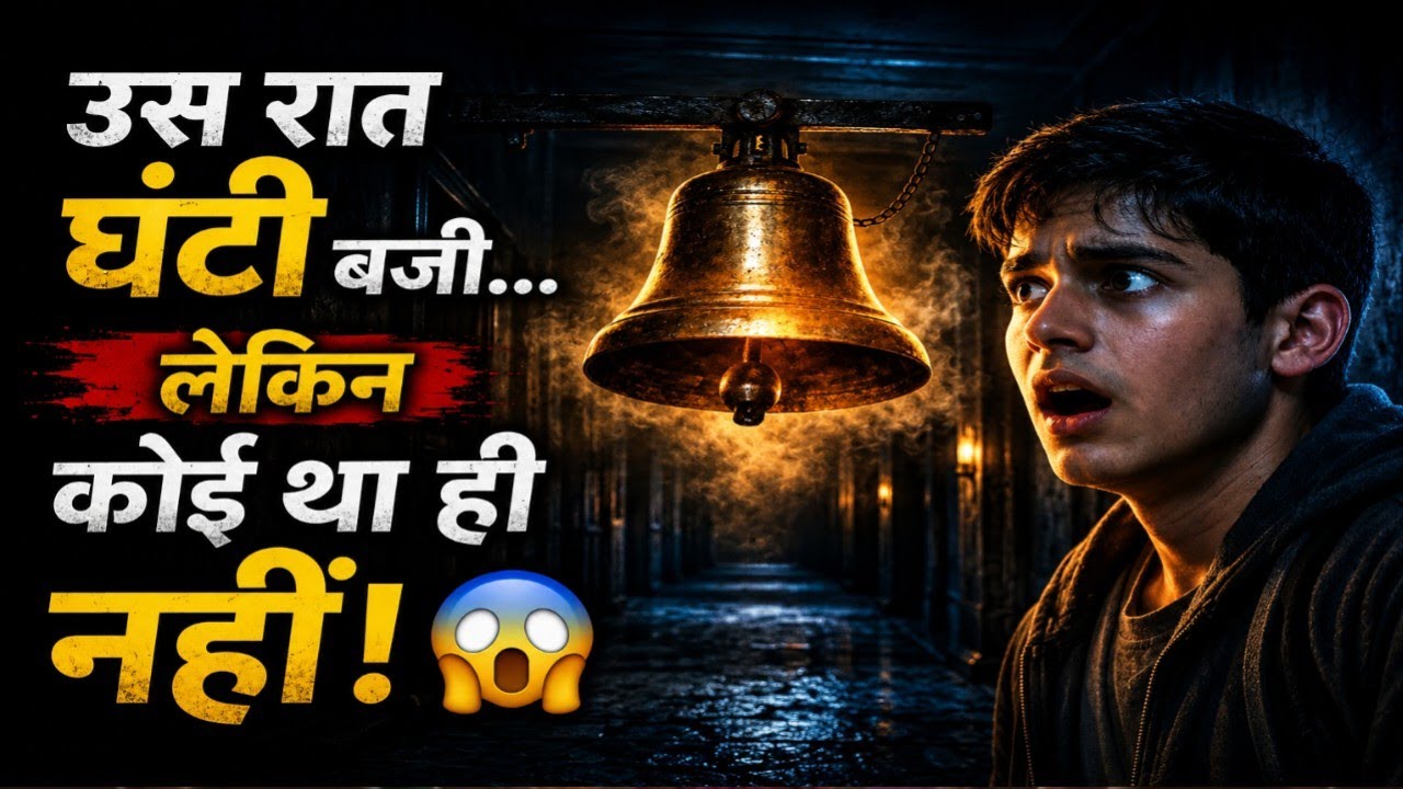 रात 3 बजे अपने आप बजने वाली घंटी 😱 | सच्ची रहस्यमयी घटना | Mystery Story in Hindi | Education । 
