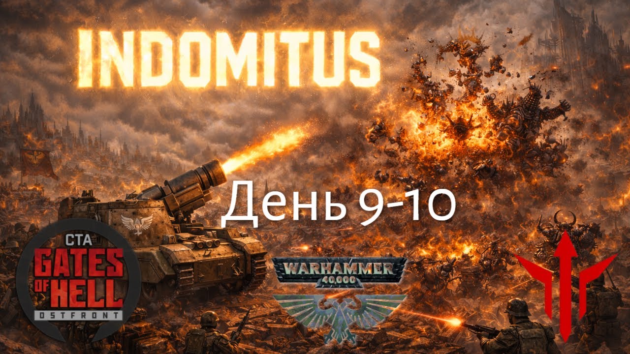 Call to Arms: Gates of Hell – Ostfront | Indominus 40K RTS | Завоевание | Кампания 9–10!