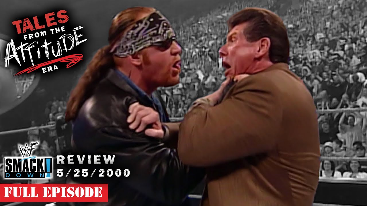 The Undertaker Chases Vince McMahon with a Motorcycle! WWE Smackdown Review 5/28/00 by Former Writer