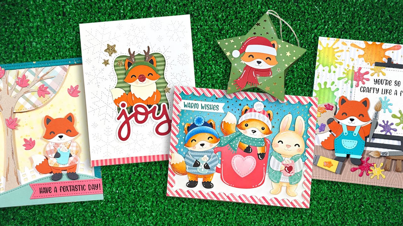 Intro to Build-A-Fox, Build-A-Critter Winter Accessories & Build-A-Critter Christmas Accessories