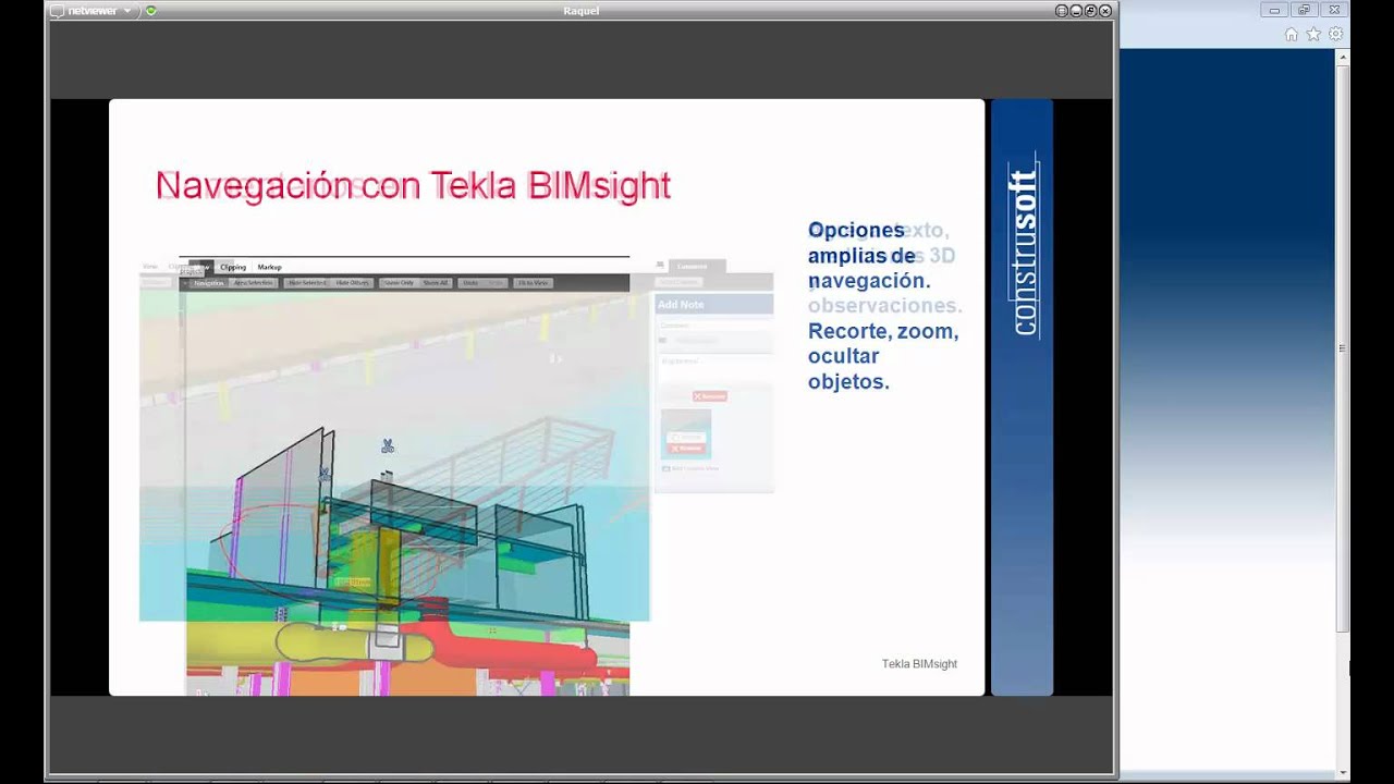 Webinar Tekla BIMsight Español