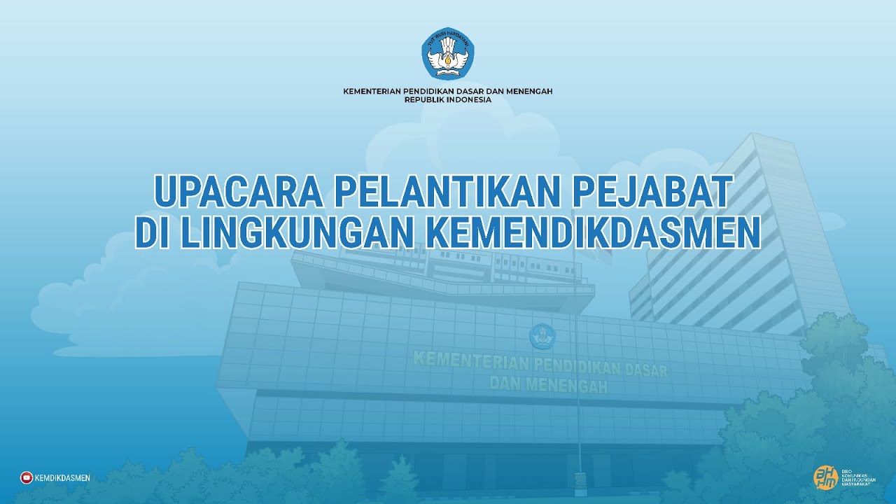 Pelantikan Pejabat Kemendikdasmen
