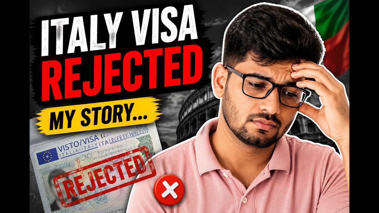 Почему мне отказали в студенческой визе в Италию 🇮🇹 | Не повторяйте моих ошибок 2026