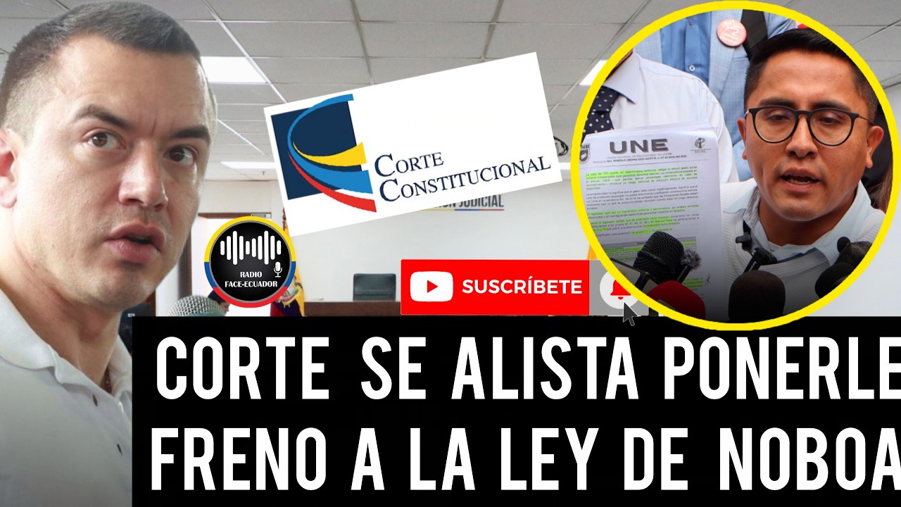 CORTE CONSTITUCIONAL SE ALISTA PONERLE UN FRENO A LA LEY DEL COOTAD DE NOBOA NOTICIAS ECUADOR RFE TV