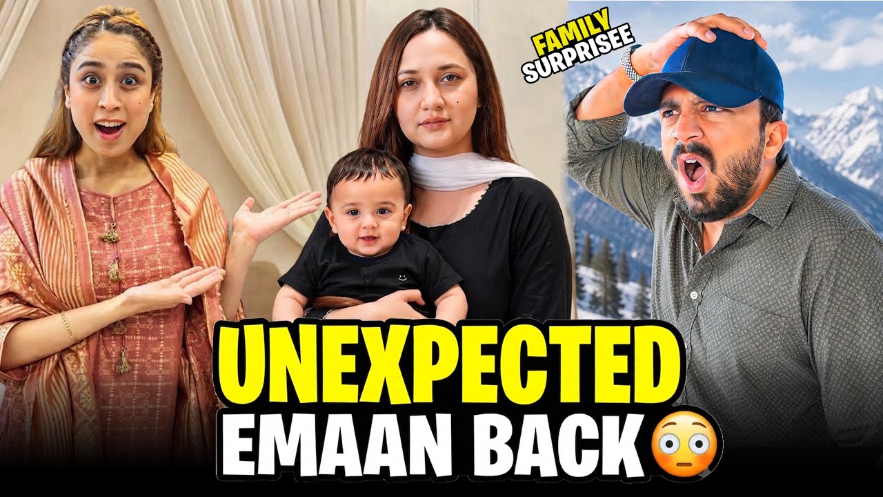 Emaan Returns Home | Unexpected Family Surprise