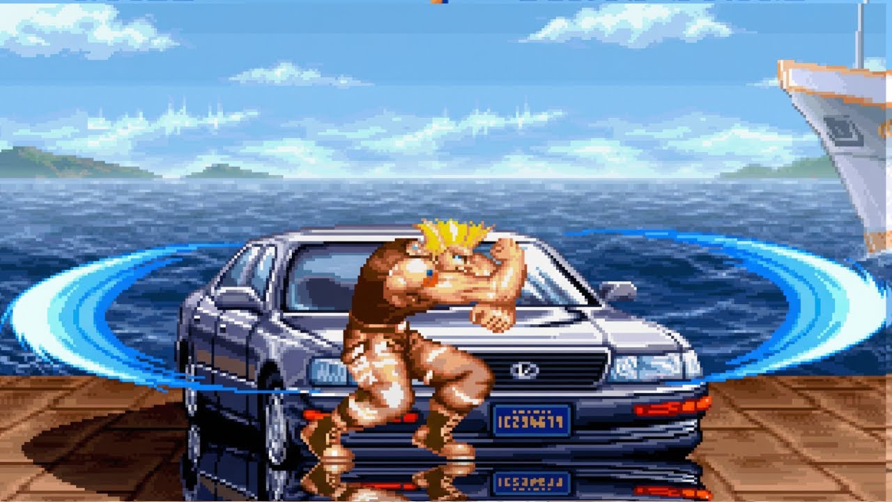 GUILE BONUS CAR SF2