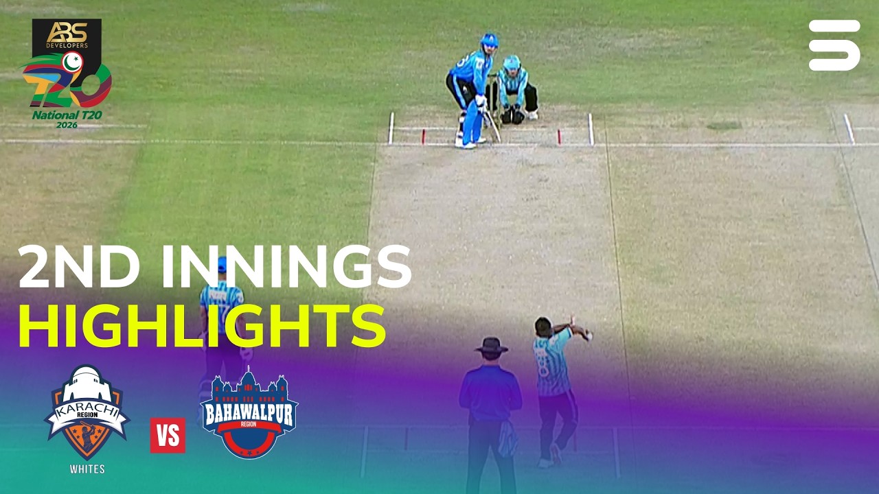 2nd Innings Highlights | Karachi VS Bahawalpur | Match 05 |ABS Developers National T20Cup2026|MZA1U