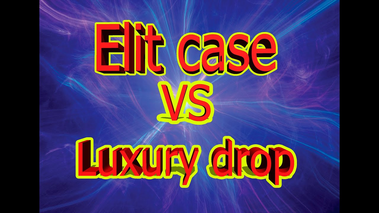 Битва сайтов! Elit case VS Luxury drop!